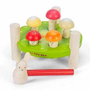 Игрушка стучалка - Грибочки (Le Toy Van, PL092) 